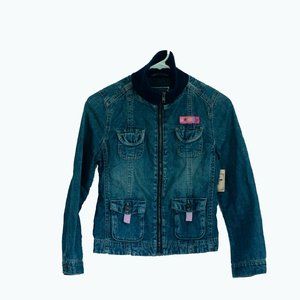 Route 66 Denim Girl Jean Jacket NWT